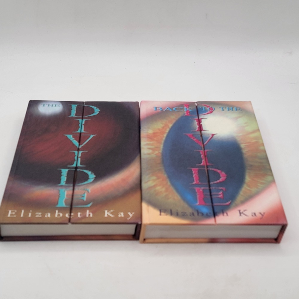 Elizabeth Kay The Divide & Back to the Divide Hardcover 1st Edition Set Excelle